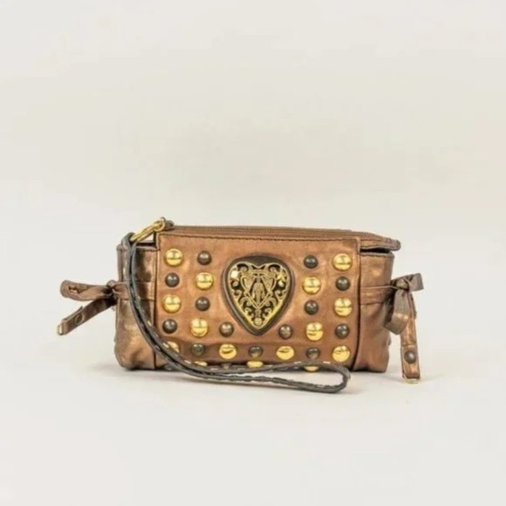 Gucci Bronze Babouska Hysteria Clutch